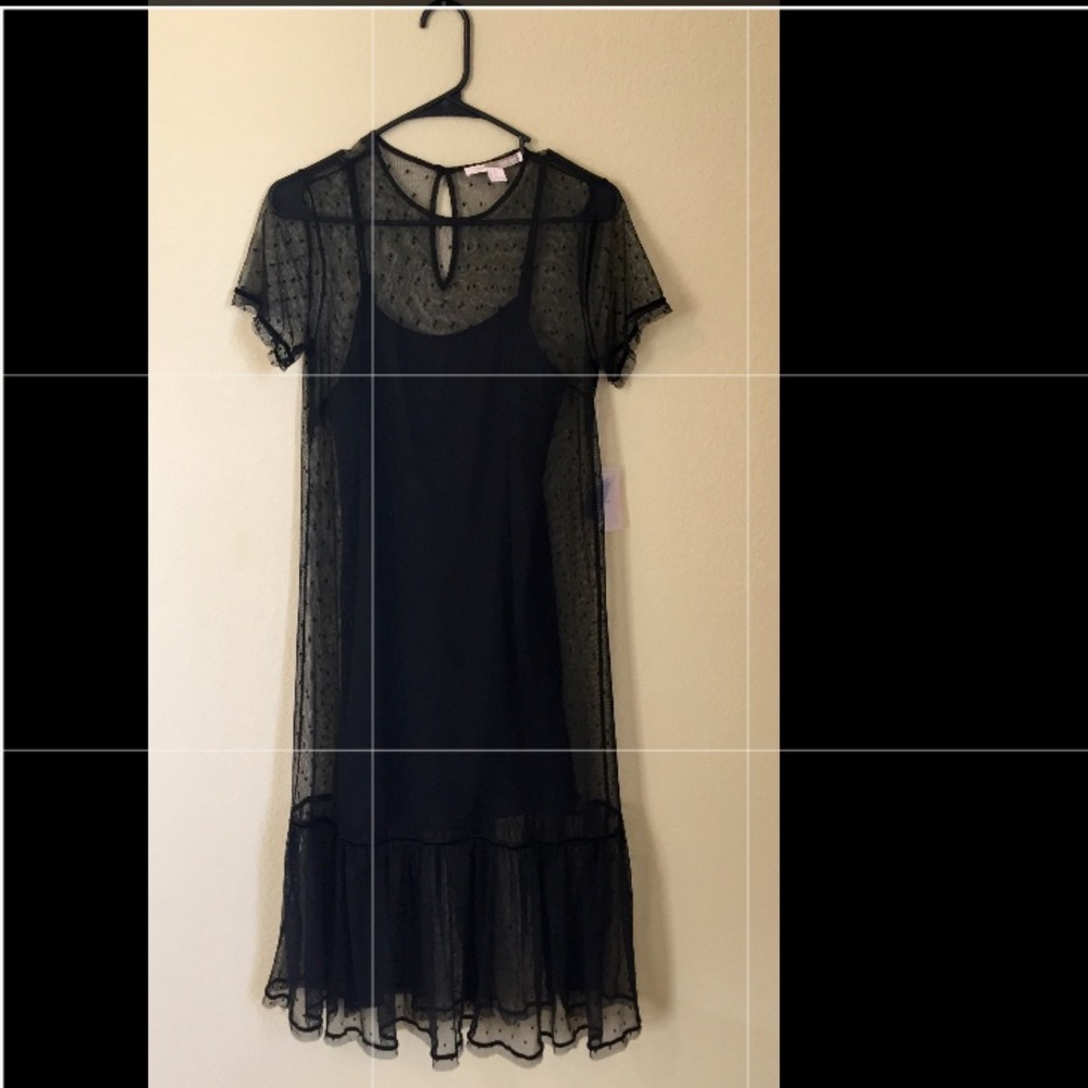 Long black dress